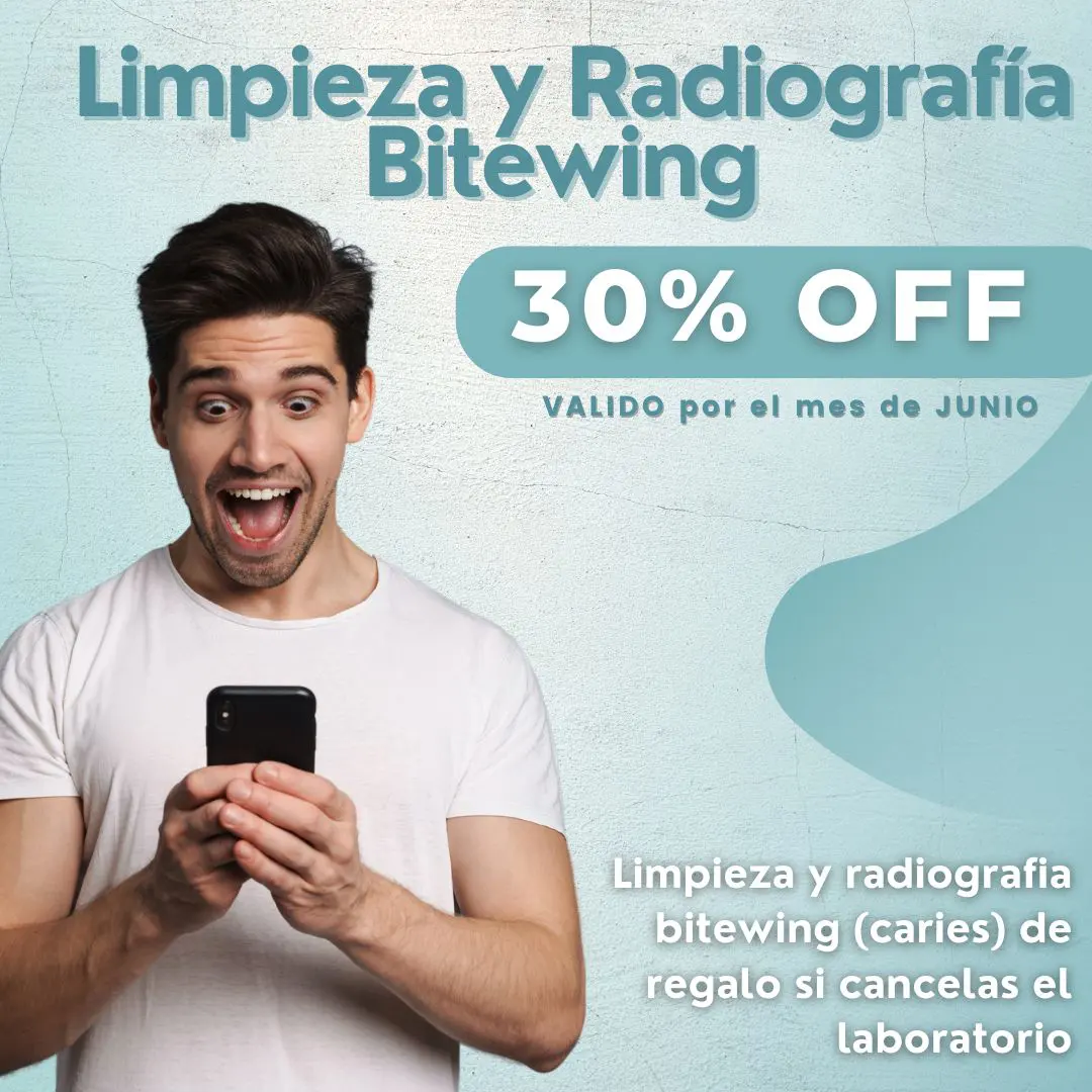 Promocion de Limpieza y Radiografía Bitewing